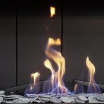 Płatki dekoracyjne do kominków gazowych szare Kratki