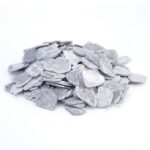 Płatki dekoracyjne do kominków gazowych szare Kratki