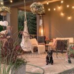 Parasol grzewczy Umbrella Stalowy Czarny Kratki