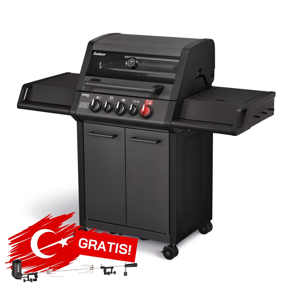 tydzien-turecki-838133 Grill gazowy Enders Monroe PRO 3 SIK Turbo Shadow Series 838133 - obrazek 1
