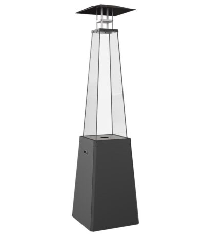 Parasol grzewczy Umbrella BS Stalowy Czarny Kratki