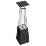 Parasol grzewczy Umbrella BS Stalowy Czarny Kratki