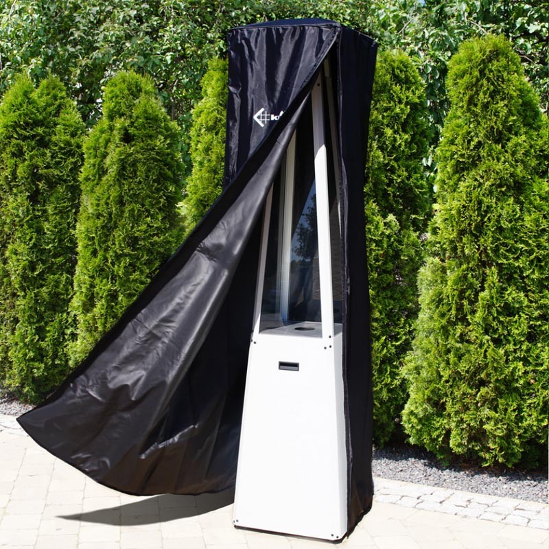 Czarny (logo białe) pokrowiec do parasola grzewczego Umbrella Kratki Czarny (logo białe) pokrowiec do parasola grzewczego Umbrella Kratki