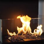 Ogrzewacz tarasowy Sierra Stalowy Czarny Kratki