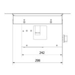 Palenisko gazowe ogrodowe AQF 01 Kratki