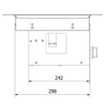 Palenisko gazowe ogrodowe AQF 02 Kratki
