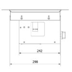 Palenisko gazowe ogrodowe AQF 04 Kratki