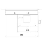 Palenisko gazowe ogrodowe AQF 05 Kratki