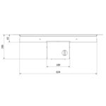 Palenisko gazowe ogrodowe AQF 06 Kratki