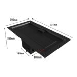 Palenisko gazowe ogrodowe AQF 06 Kratki