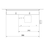 Palenisko gazowe ogrodowe AQF 07 Kratki