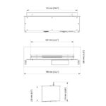 Biokominek automatyczny Prime Fire 2.0 790 Planika Fires