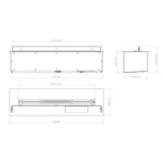 Biokominek automatyczny Prime Fire 2.0 990 Planika Fires