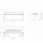 Biokominek automatyczny Neo 500 Burner Planika Fires