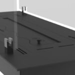 Biokominek Insert Black 800 Slim Line Infire