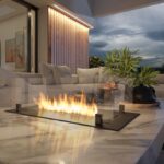 Biokominek Insert Black 800 Slim Line Infire