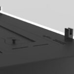 Biokominek Insert Black 800 Slim Line Infire