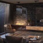 Biokominek Insert Black 1200 Slim Line Infire