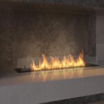 Biokominek Insert Black 1500 Slim Line Infire