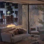 Biokominek Insert Black 1500 Slim Line Infire