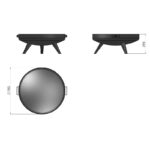 Palenisko ogrodowe Misa 700 Bowl InFire