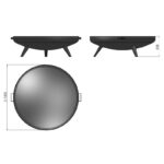 Palenisko ogrodowe Misa 1000 Bowl InFire