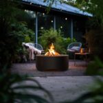 Palenisko ogrodowe Black 700 Round InFire