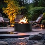 Palenisko ogrodowe Black 700 Round InFire