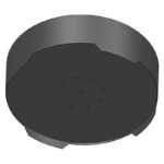 Palenisko ogrodowe Black 1000 Round InFire