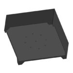 Palenisko ogrodowe Black 700 Square InFire