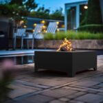 Palenisko ogrodowe Black 700 Square InFire