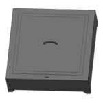 Palenisko ogrodowe Black 1000 Square InFire