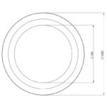 Palenisko ogrodowe Corten 1000 Round InFire