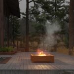 Palenisko ogrodowe Corten 1000 Square InFire