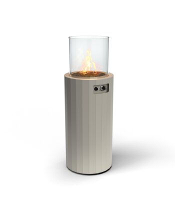 Ogrzewacz tarasowy Bino Szary Planika + Pokrowiec