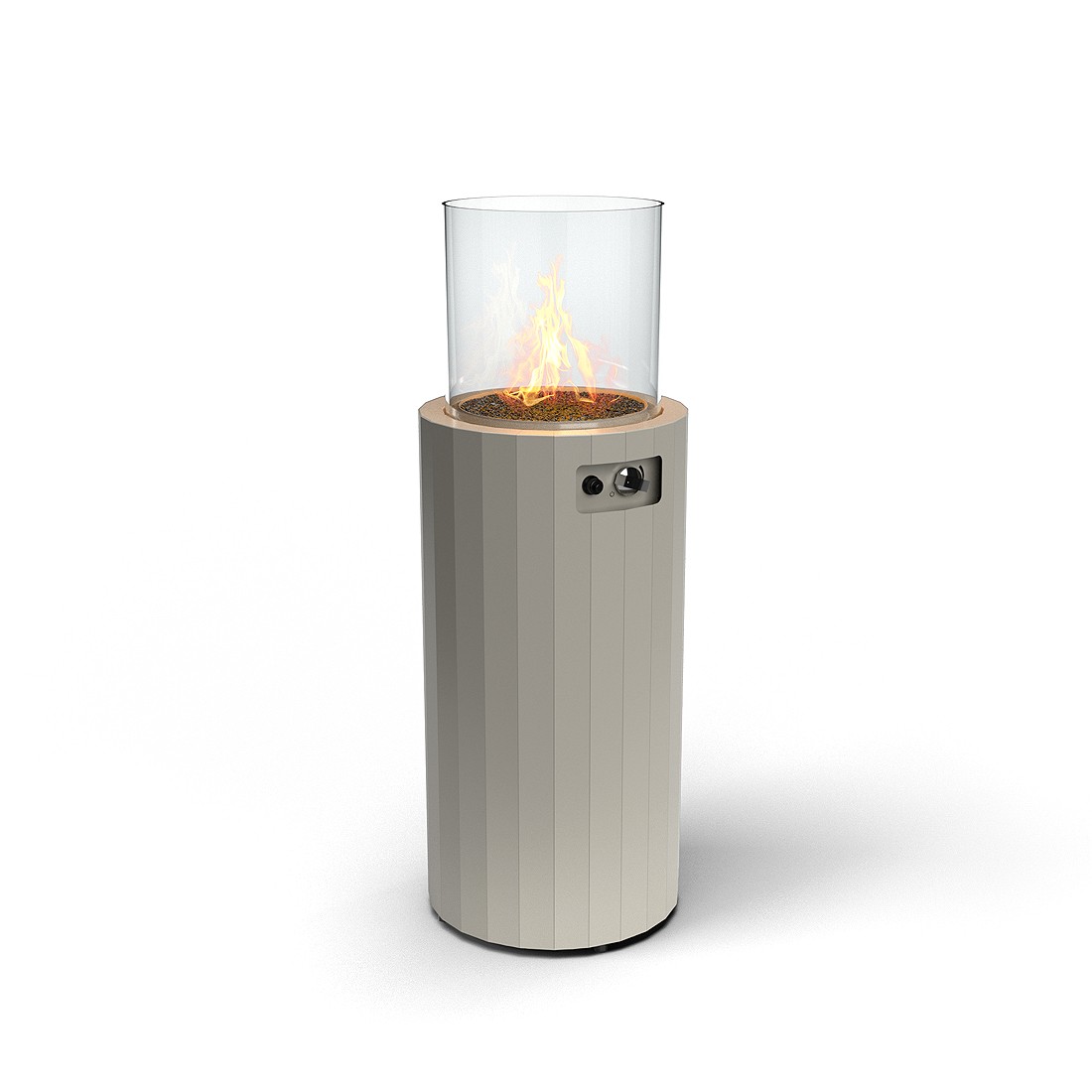 Ogrzewacz tarasowy Bino Szary Planika + Pokrowiec Ogrzewacz tarasowy Bino Szary Planika + Pokrowiec