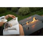 Kominek stolik gazowy Rio Table + pokrowiec Planika