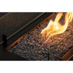 Kominek stolik gazowy Rio Table + pokrowiec Planika