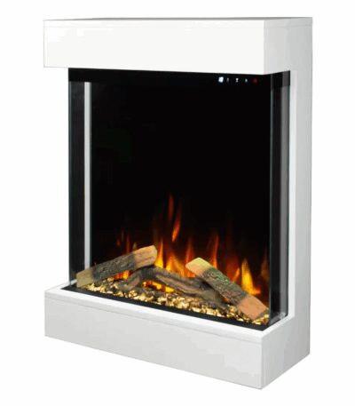 Kominek elektryczny Dame Biały Aflamo