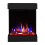 Kominek elektryczny Dame Czarny Aflamo