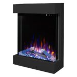 Kominek elektryczny Dame Czarny Aflamo