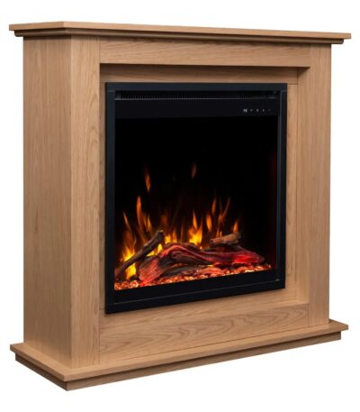 Kominek elektryczny Sund Oak 3D 60x60 Aflamo