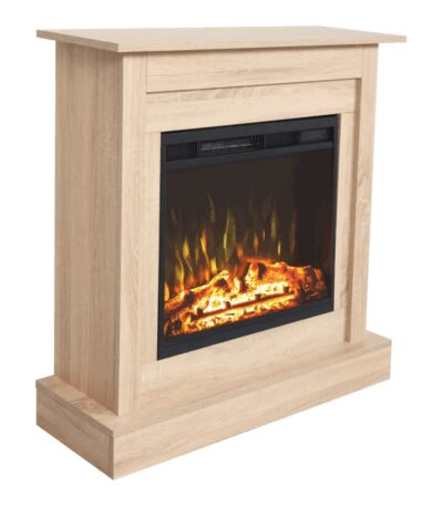 Kominek elektryczny Vigo Jasny Dąb 2D Aflamo