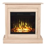 Kominek elektryczny Vigo Jasny Dąb 2D Aflamo