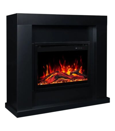 Kominek elektryczny Jolo Black 3D 60x60 Aflamo