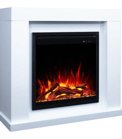 Kominek elektryczny Jolo White 3D 60x60 Aflamo
