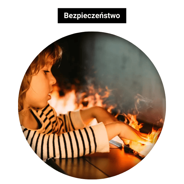 Kaseta na parę wodną do zabudowy Cassette 500 Retail LED Optimyst Dimplex