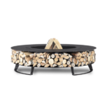 Palenisko ogrodowe Hetta Wood 120 Black Inox Hetta Supply