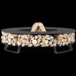 Palenisko ogrodowe Hetta Wood 150 Black Inox Hetta Supply