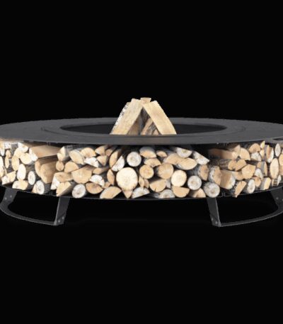 Palenisko ogrodowe Hetta Wood 150 Black Inox Hetta Supply